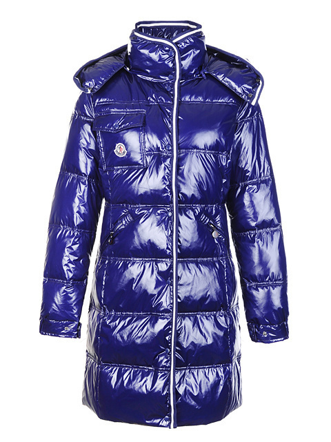 Manteau Moncler Pas Cher Femme Bleu